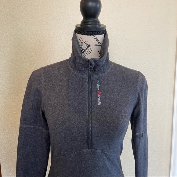 REEBOK Women’s Athletic Pullover - Gray - XS - Picture 3 of 8